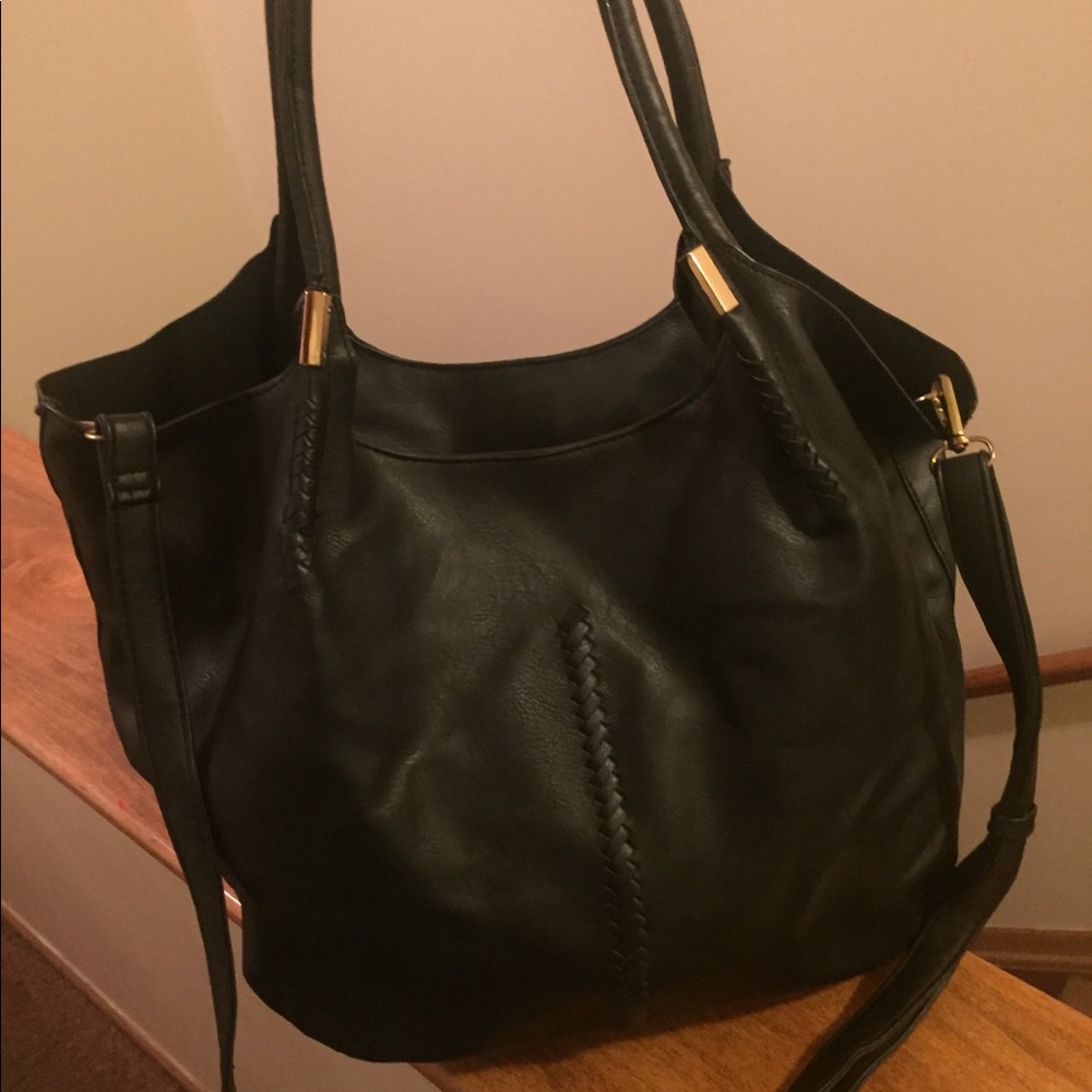 Black PU  leather purse - Picture 5 of 5